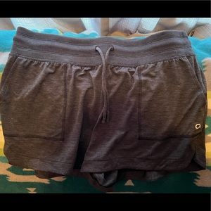 Gapfit brushed tech Jersey shorts - like new, dark gray!
